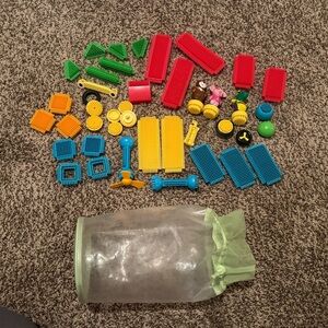 Colorful Interlocking Building Blocks Set for Kids